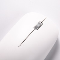 Souris sans fil silencieuse à piles 2.4G, souris optique ergonomique double mode pour ordinateur portable, PC, Macbook