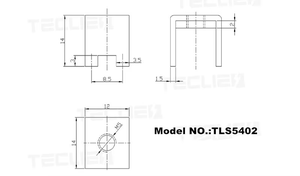 Conector de Terminal de Tornillo para PCB Telian TLS5402 al por Mayor, Junta de Latón M5, 100A, 4 Pines, Terminal de Soldadura con Certificación CE - Product Image 6