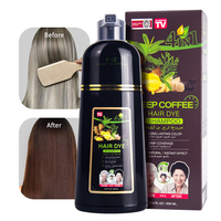 Productos para el cabello Planta Burbuja Natural Herbal Orgánico Sin amoníaco 3 en 1 Champú para tinte permanente para el cabello