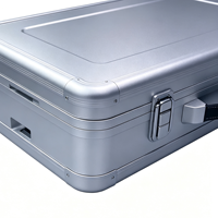 Boîtier d'instrument en aluminium sur mesure de haute précision pour prototypage rapide CNC 5 axes, usinage de petites séries