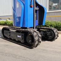Machine électrique de levage d'homme de batterie Mini ascenseur de boom de mât vertical simple pour le travail élevé