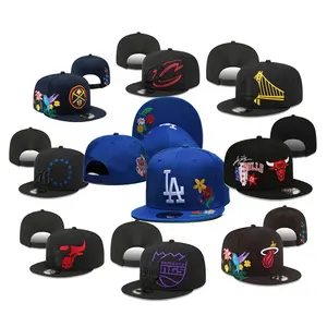 Новый дизайн, 3D вышивка логотипа для 32 команд Americaport-nba snapback cap -nfl snapback шляпа