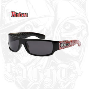 Gafas de Sol VINTROS Rectangulares, Gruesas, Estilo <span class=keywords><strong>Gangsta</strong></span>, Montura de PC Blanca y Negra, Lentes Oscuras con Protección UV400, Logotipo Personalizado, Unisex, Chicano - Product Image 5