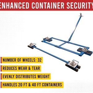 Los Más Vendidos: Carro de Transporte de Acero Personalizable de 16 a 32 Toneladas para Contenedores, Piezas y Accesorios de Contenedores - Product Image 6