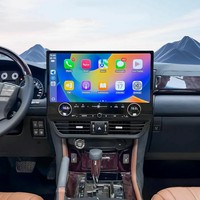 NAVIMAX Pantalla Gigante de 19.8 Pulgadas con Navegación Android Actualizada y Vista de 360 Grados para Land Cruiser LC200 Lexus LX570 2007-2015