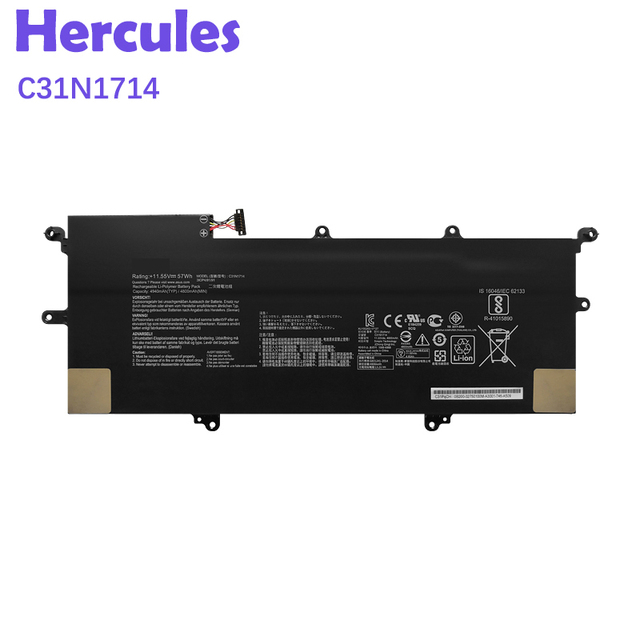 C31N1714 0B200-02750000 Laptop Battery for ASUS ZenBook Flip14 UX461UA UX461UN/FN Rechargeable Notebook Battery
