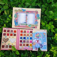 großhandel 68 farben glitzer und matt trockene augen schatten lidschatten palette eigenmarke benutzerdefinierte form