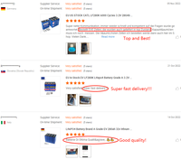 Entrepôt de stock de l'UE LF230 48V 3.2V LiFePO4 Batterie Grade A 3.2V 230ah Prismatique Lifepo4 Batterie Cellule de l'onduleur