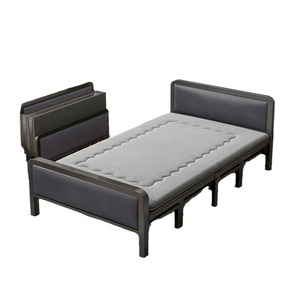 Cama Plegable Extensible Individual, Diseño Moderno, Altura Ajustable, Uso en Sala <span class=keywords><strong>de</strong></span> Estar, Resistente, Duradera, Reforzada con Metal - Product Image 2