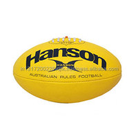 Balón de Fútbol Australiano AFL de la Mejor Calidad 2024, Modelo AFL01 de HANSON, en Material de Goma Sintética, a Precio de Fábrica en India