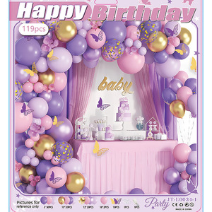 Kit Ghirlanda Palloncini Personalizzabili in Qualsiasi Colore, Set Arco di Palloncini in Lattice e Foil <span class=keywords><strong>per</strong></span> Compleanni, Matrimoni, Festività Tradizionali e Vacanze - Product Image 5