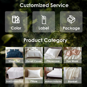 Nuova Biancheria da Letto in Bambù Organico |   Tessuto a 300 Fili per Tutte le Stagioni Personalizzabile |   Anti-acaro e traspirante |   Vendita all'Ingrosso per Negozi di Articoli per la Casa - Product Image 5