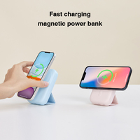 Chargeur sans fil Aisolove Mini Shape Stand, batterie externe 10000 mAh, certifié CE FCC Rohs, charge portable pour téléphone mobile