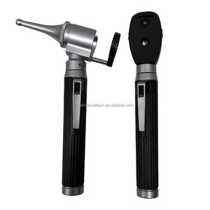 ポータブルOphthalmoscopeおよびOtoscopeジッパーボックス付き獣医Ent診断セット - Product Image 1