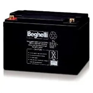 Batteria Beghelli Pb 12V 100Ah Sigillata al Piombo Ricaricabile per Energia Solare e Alimentazione di Backup - Product Image 1