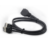 Cable de extensión doble USB 3,0 para montaje en Panel frontal de chasis, Cable de 20 pines para placa de ordenador de escritorio