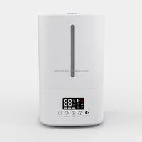 Nouveau design 4.5L 5L Home Desktop humidificateur d'air ultrasons élimination de la poussière stérilisation tactile atomisation humidificateur d'arôme