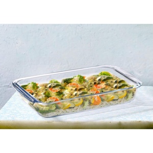 Bandeja Rectangular de Vidrio de Borosilicato de Alta Resistencia al Calor de 3000 ml para Hornear en el Horno - Product Image 2