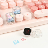 Keycap Stamp Customized Bubble Ball Stamp Custom OEM Stationery Office Stamper Stamp Trodat Stamp Round Self Inking Rubber
