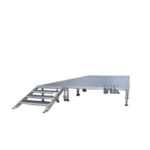Escenario Modular de Altura Ajustable, Plataforma Portátil Firme y Antideslizante - Product Image 1