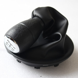 Couvercle de levier de vitesse en cuir pour voiture, pour véhicules Peugeot Citroën, conception ergonomique - Product Image 4