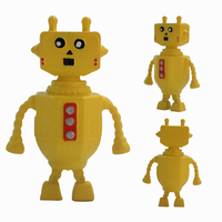 Figurine de robot d'action à bas prix, modèle de robot en plastique, robot jouet pour enfants par usine de gros