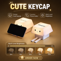 Lampe de bureau LED moderne avec logo personnalisable, mini lampe décorative USB pour la maison, lampe de chevet décorative pour l'étude, lampe d'ambiance LED de table, vente en gros