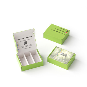 Boîtes en Carton Recyclé avec Logo Personnalisé pour E-commerce, Boîtes <span class=keywords><strong>d</strong></span>'Expédition Ondulées avec Bande <span class=keywords><strong>D</strong></span>échirable Zippée, <span class=keywords><strong>Emballage</strong></span> Colis - Product Image 6