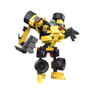 COGO Kids <strong>Transformation</strong> Mech Bulldozer Building Block Toy 470PCS Blocks Brick Toys Plastic Building Block Toys - Product Image 3