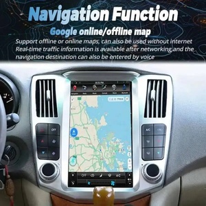 Lecteur multimédia vidéo GPS Carplay pour Lexus RX330 RX300 RX350 RX400h 2004-2008, écran 11,8 pouces, Android 13, 1080p DSP, pour Harrier - Product Image 4