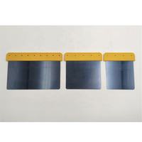 Ensemble de couteaux à mastic industriels robustes de qualité professionnelle, lame en acier inoxydable de 40-120 mm, manche en plastique, grattoir flexible pour la construction