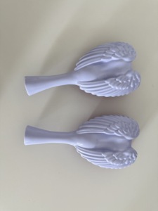Janeke-Peigne à cheveux en forme d'ailes d'ange, accessoire de beauté et loisirs, brosse à cheveux - Product Image 3