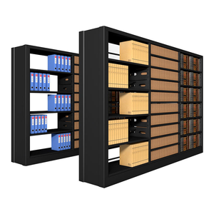 Étagères à livres modernes en acier, rayonnages de rangement, armoires à livres réglables, mobilier commercial adapté aux écoles, bibliothèques et bureaux - Product Image 2