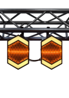 Mini projecteurs de scène rétro IP20 32x1,5W lumière du jour 150W LED RGBWA Ambre DMX512 pour bars, soirées, DJ, discothèques et événements