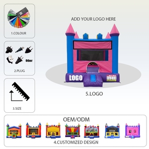 Casa di rimbalzo gonfiabile per bambini, - Product Image 4