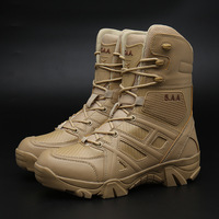 Bottes de Randonnée d'Extérieur pour Hommes, Chaussures d'Escalade Désert pour Été Automne Hiver