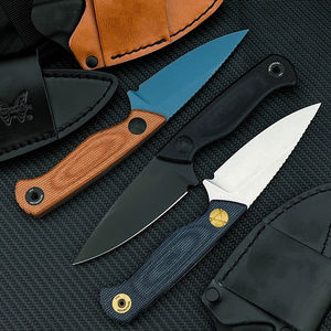 Cuchillo Recto Industrial BM 203-<span class=keywords><strong>1</strong></span> para Camping y Actividades al Aire Libre, Multifuncional, de Supervivencia, Portátil, con Mango G10, OEM D2 - Product Image 3