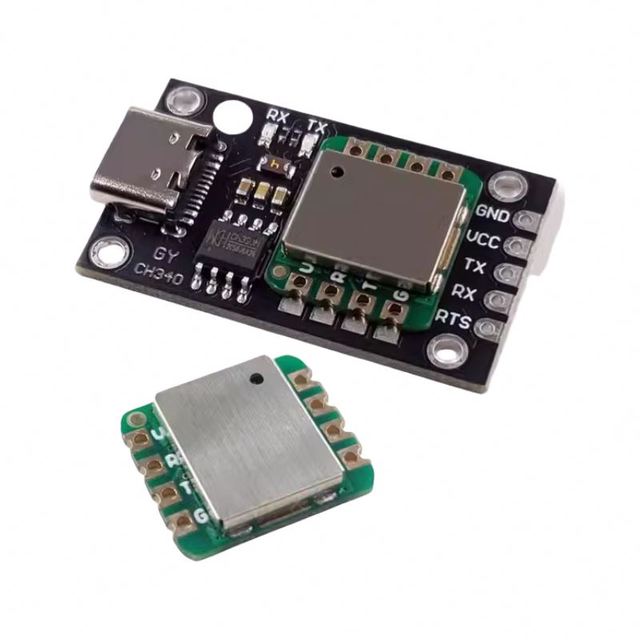 GY-95T 9-Axis Sensor 3-Axis Acceleration Serial Output Magnetic Field Attitude Angle Gyro Sensor Module GY 95T GY-95T