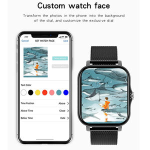 LIGE BW0242（2 条表带）男士女士智能手表接听电话音乐智能手表心率健身追踪器手表 Android IOS - Product Image 5