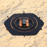 Sunnylife 80cm (31in) Drone Landing Pad Fast-Fold Double-Side Waterproof pour DJI Mavic 3 Pro/ Phantom 4 Pro/ Autel EVO II