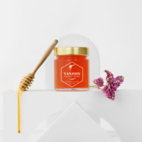 Pot en verre vide haut de gamme de 100 ml pour confiture de fruits, beurre de cacahuète, miel, avec couvercle en fer blanc et autocollant, ensemble de 150 g