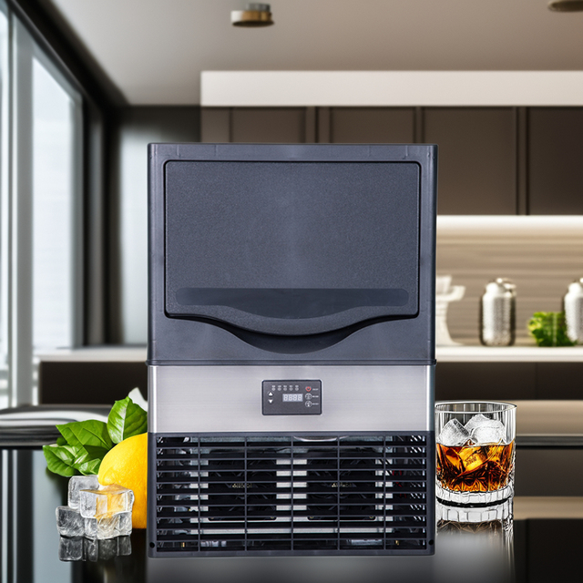 Countertop Cube Ice Maker 36KG/24H Automatic Home Commercial Small Ice Cube Making Machine Ice Vending Machine for Business