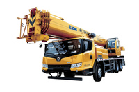 Grue mobile sur camion de 25 tonnes, hydraulique, avec bras principal de 41 m, pour la construction