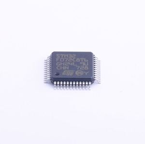 MCU de 32 Bits GP STM32F 32MHz ARM Cortex M0+ RISC 64kB Flash 48-Pin LQFP T/R - Cinta y Bobina STM32F072C8T6 - Product Image 1