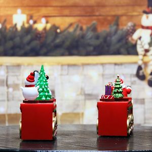 Nouveau produit : Décorations de Noël, train avec musique et lumière LED pour cadeaux de fêtes, décoration intérieure ou ornement de Noël - Product Image 4