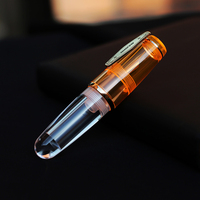 MAJOHN Q3 stylo plume résine transparente baril stockage encre grande pointe brillante adulte étudiant stylo plume fabriqué en Chine