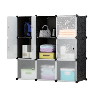 Model Garderobe <strong>Cheap</strong> Folding Detachable Cupboard Almirah <strong>Wardrobe</strong> - Product Image 3