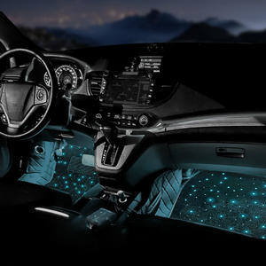 <span class=keywords><strong>Tapis</strong></span> <span class=keywords><strong>de</strong></span> sol <span class=keywords><strong>de</strong></span> <span class=keywords><strong>voiture</strong></span> universels <span class=keywords><strong>de</strong></span> luxe Autobo 12V avec allume-cigare, antidérapants, personnalisés, en fibre optique Starlight, tissu nylon épais <span class=keywords><strong>de</strong></span> 10 mm - Product Image 4