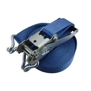 50MM 5000KG Cargo Lashing Straps Ratchet Tie Down For Sale