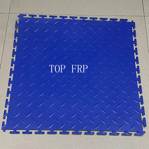 6mm Garage Interlocking PVC Flooring Car Repair Shop Industrial Warehouse PVC Floor Tiles - Product Image 3